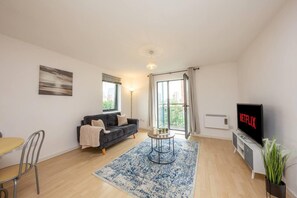 Apartment, 1 Queen Bed | Living area - Beautiful 1-bed Apartment in Salford (Salford)