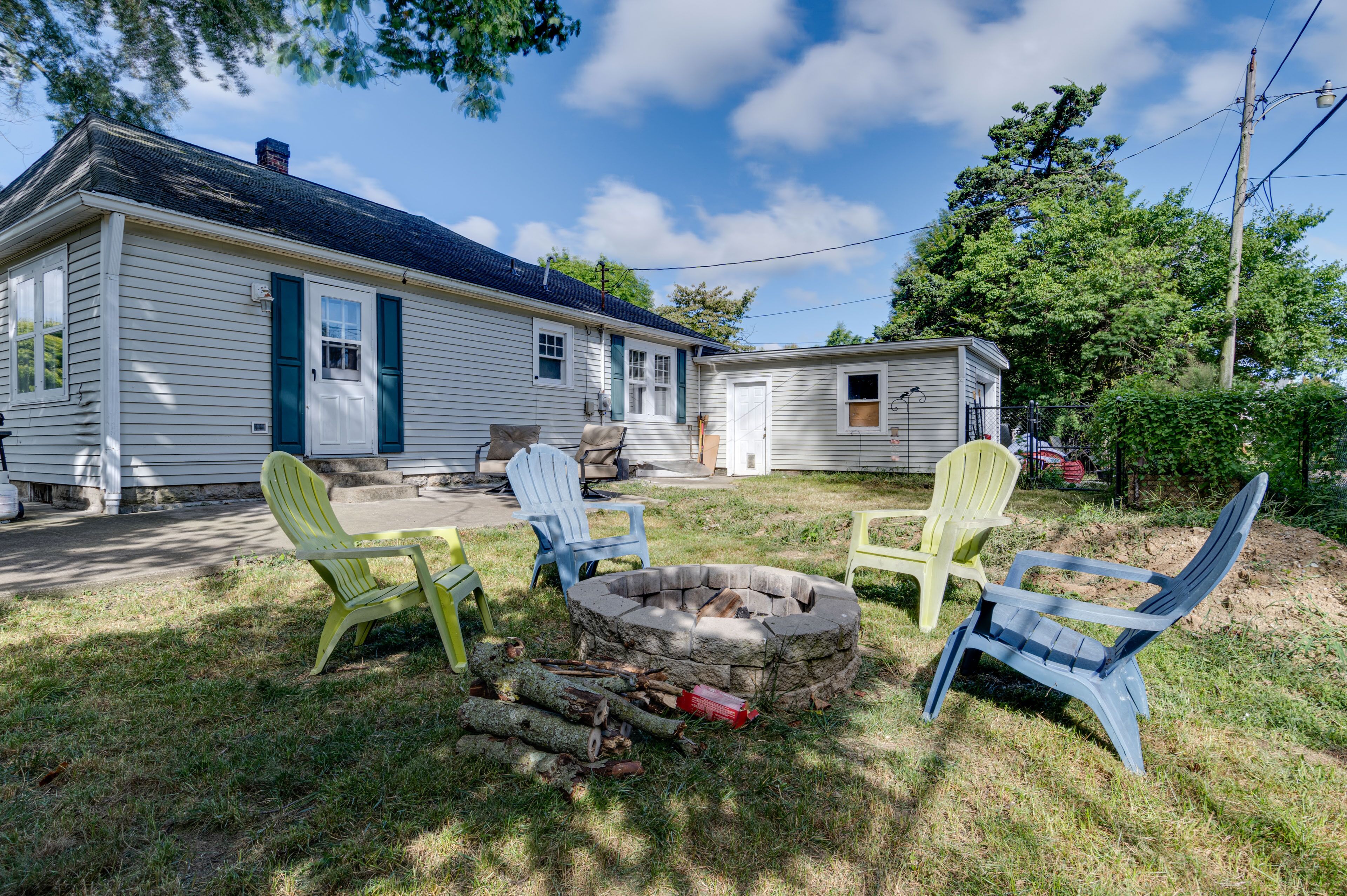 Family-Friendly Fortville Rental Home w/ Fire Pit!
