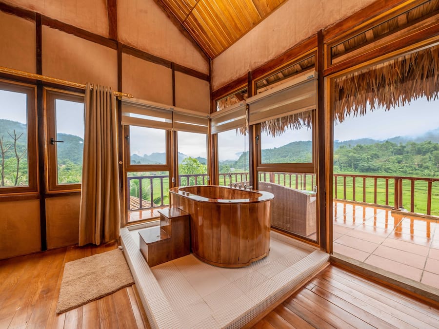 Executive Double Room, Patio, Mountain View | In-room safe, soundproofing, free WiFi