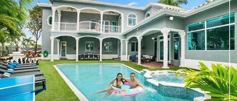 Piscina climatitzada