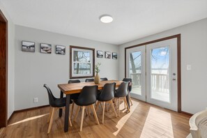 Dining - Emily Lake Shores, Sandy Beach, ATVTrails, Cuyuna Bike, Sauna, Fire Pit, Pantoon (Emily)