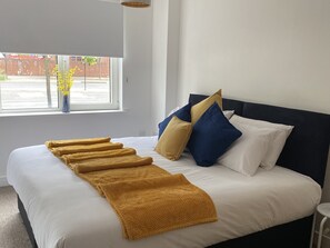 Apartment | 1 Schlafzimmer, Bügeleisen/Bügelbrett, kostenloses WLAN, Bettwäsche