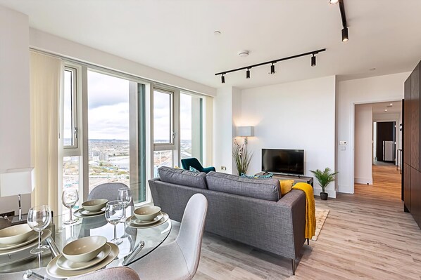 Apartment | Living room - Icon Tower Flat III (London)