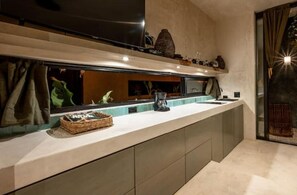 Interior - King Studio 3 min walk to DT WashDry Kitch (Tulum City Centre)
