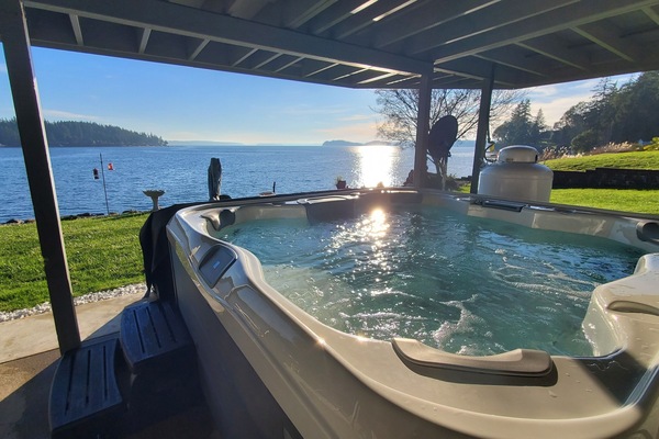 Idromassaggio all'aperto