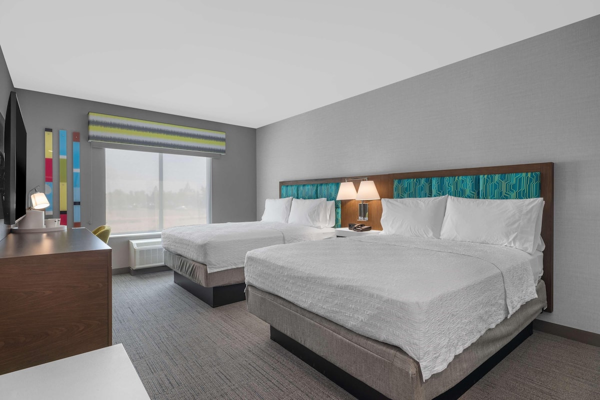 In-room safe, desk, blackout drapes, iron/ironing board