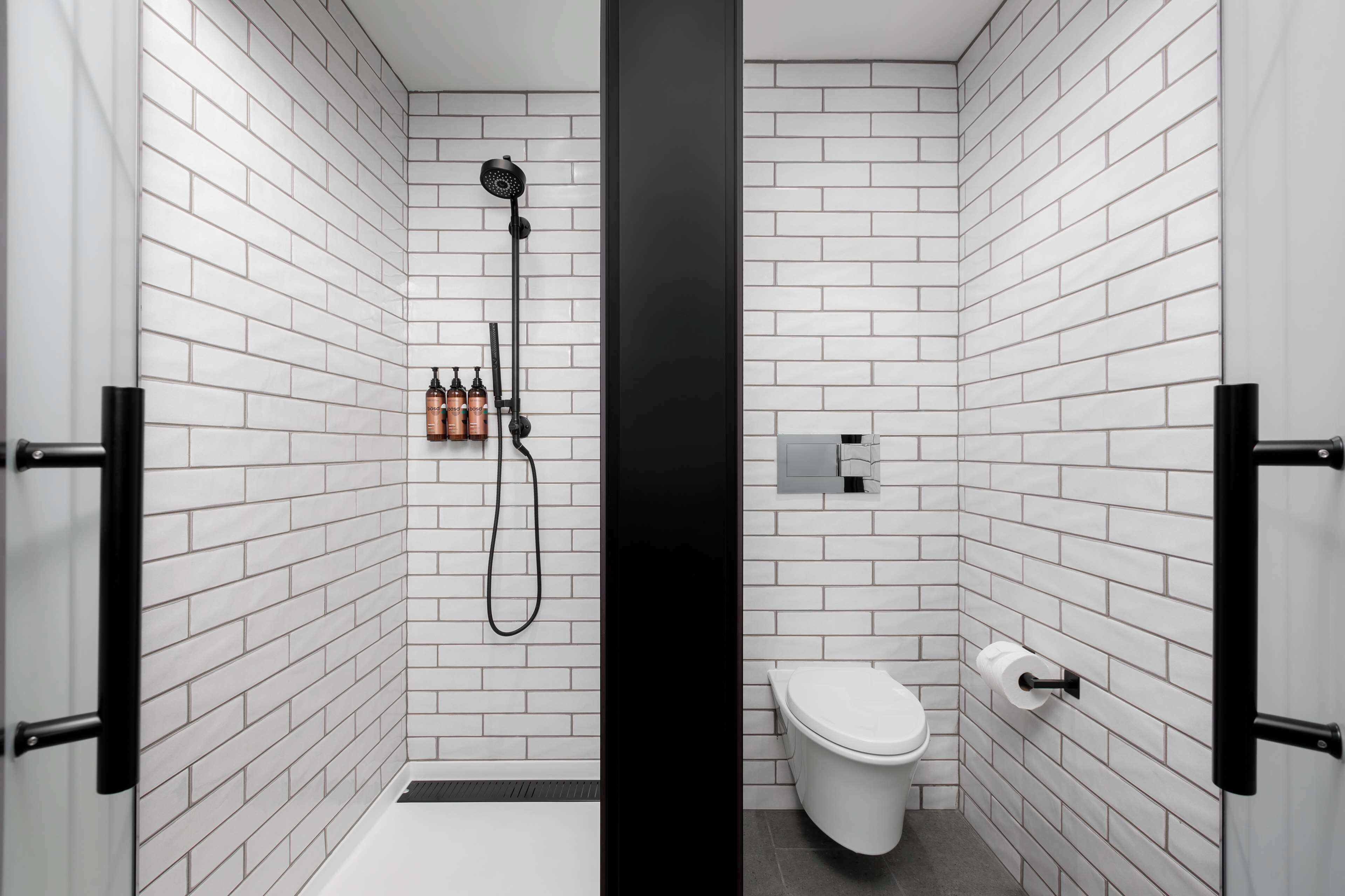 Dusj på badet