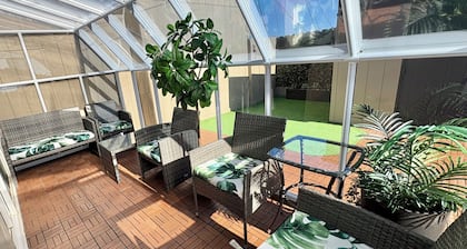 Brand new cozy luxury apartment! Massage chair, two fireplaces with heaters