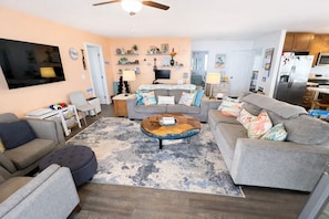 Smart TV, video games, books, stereo