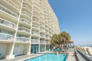 屋内プール、温水プール