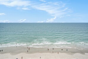 On the beach