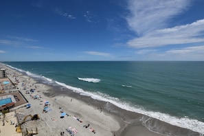 Aan het strand
