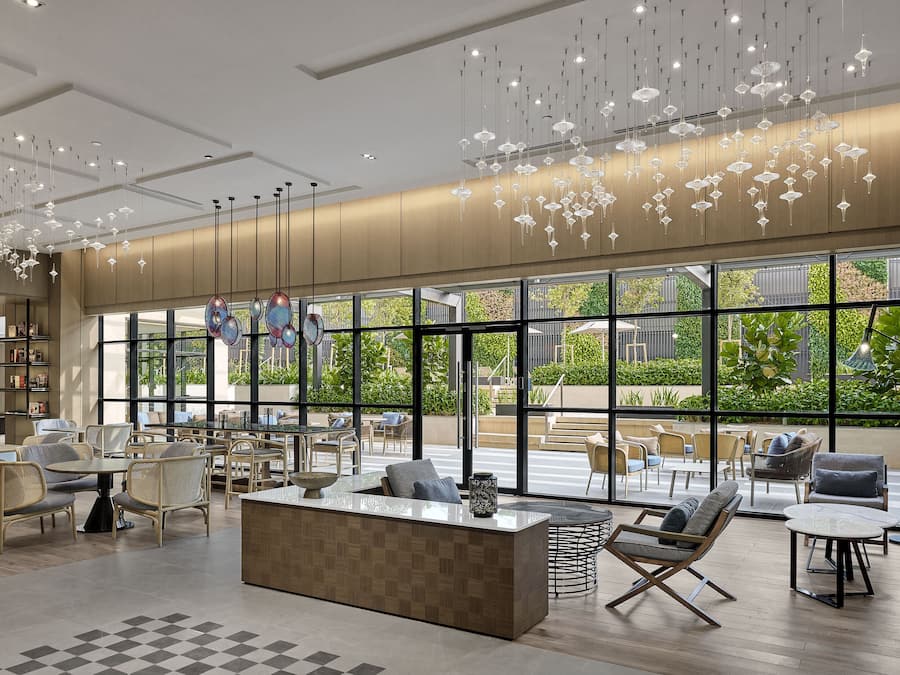Sitzecke in der Lobby