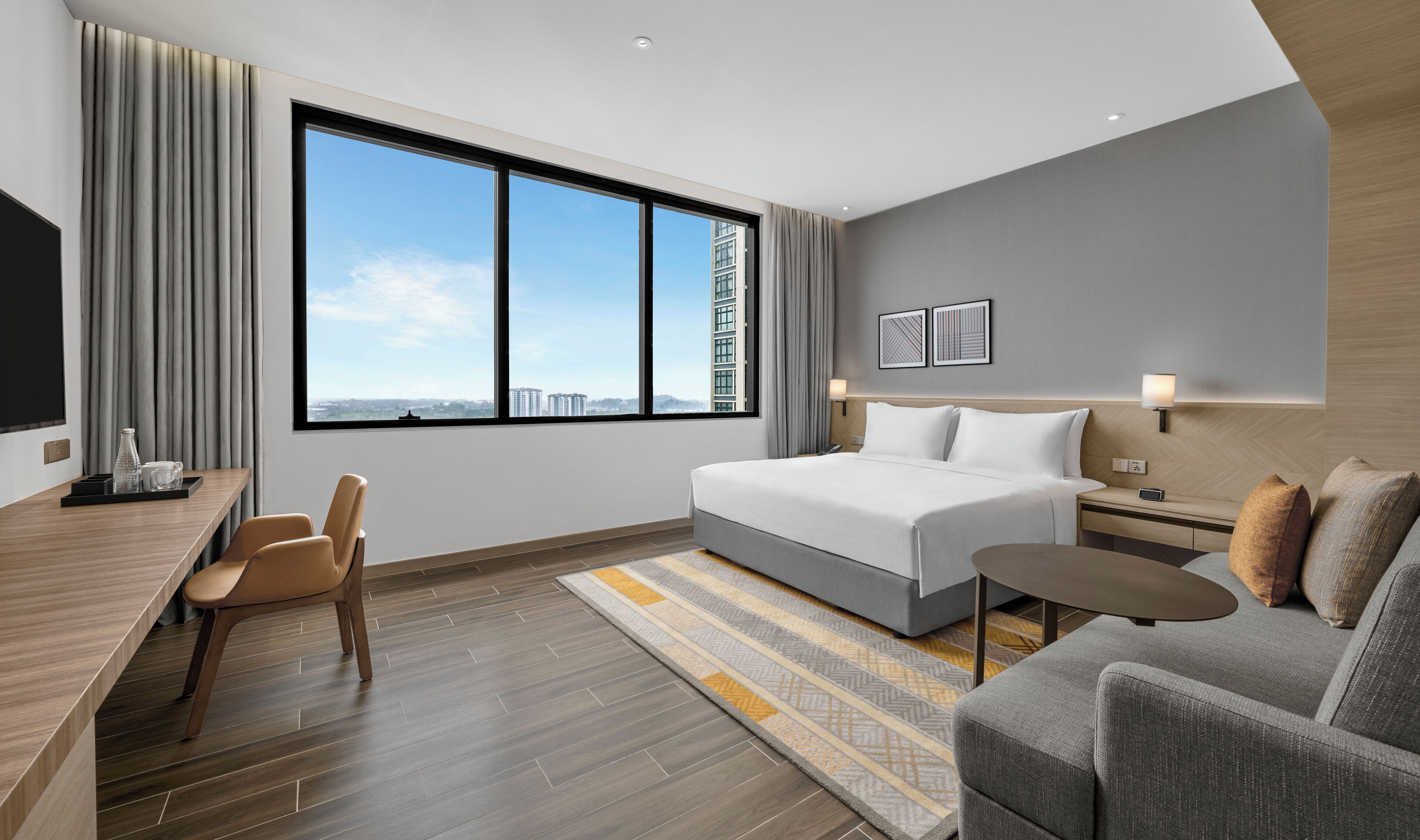 Hypo-allergenic bedding available, minibar, in-room safe, desk