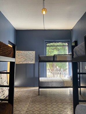 City Shared Dormitory, Balcony, City View | 1 bedroom, premium bedding, down comforters, desk