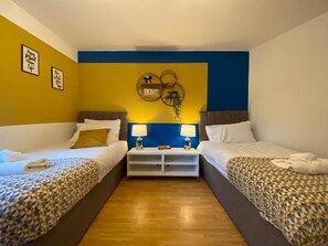 2 Schlafzimmer, Bügeleisen/Bügelbrett, WLAN, Bettwäsche