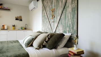 1 chambre, accès au Wi-Fi (inclus), literie fournie