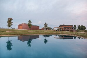 Outdoor pool - LogCabin-15 min Bardstown Pool (Bloomfield)