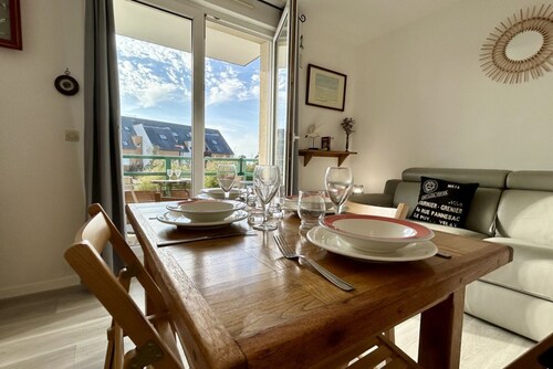 Appartement de Rêve Avec Vue sur la Baie de Somme - Idéal Pour 4 Personnes