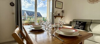 Appartement de Rêve Avec Vue sur la Baie de Somme - Idéal Pour 4 Personnes