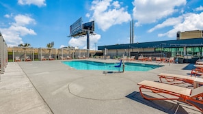 Seasonal outdoor pool