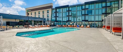 Seasonal outdoor pool