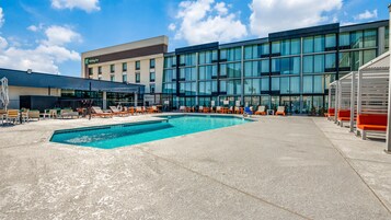 Seasonal outdoor pool