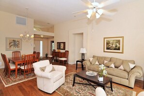 TV, DVD player, offices