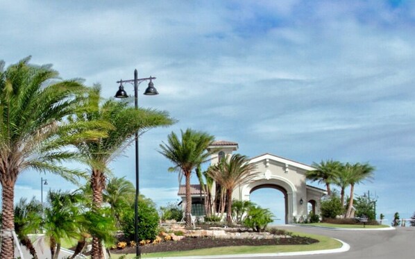 Enceinte de l’hébergement