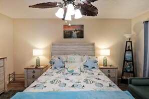 2 bedrooms, iron/ironing board, free WiFi, bed sheets