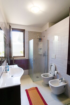 Eco-friendly toiletries, hair dryer, towels, soap - Access room (Bisceglie)