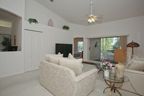TV, printers - Golf course views | 2BR, 2nd floor condo | Heritage Oaks - Eagle Hunters (Sarasota)