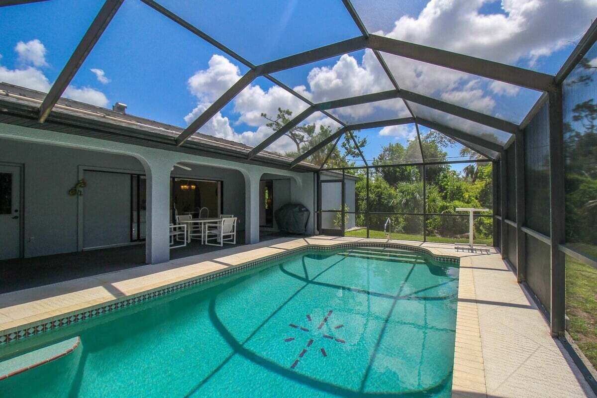 Una piscina climatizada