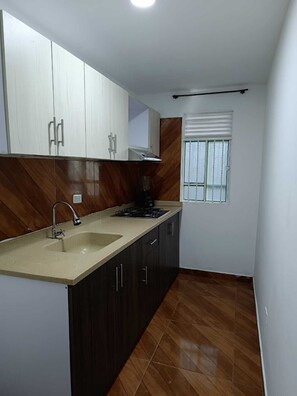 Business Apartment | Private kitchen - Apartamento completo carabelas (Bogotá)