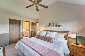 1 Schlafzimmer, Bügeleisen/Bügelbrett, kostenloses WLAN, Bettwäsche