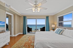 2 bedrooms, iron/ironing board, free WiFi, bed sheets - Beachfront Condo | Pool | RT805W | Pensacola Beach | Blue Angels Show | My Beach Getaways (Pensacola Beach)