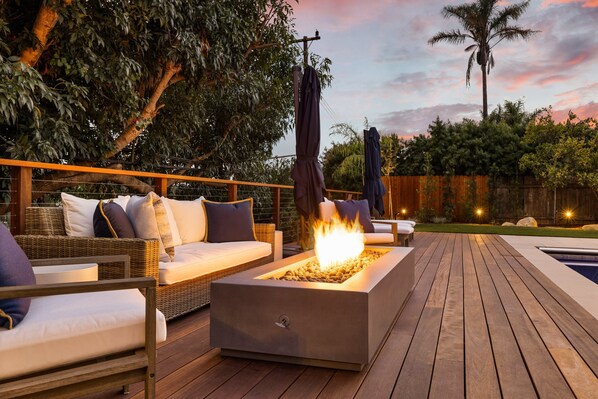 Terrace/patio - Spacious Remodeled Home With a Pool and Luxe Amenities! (Santa Barbara)