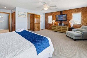 4 bedrooms, WiFi, bed sheets - Calypso's Dream (North) | Oceanfront | Hot Tub and Dog Friendly (Nags Head)