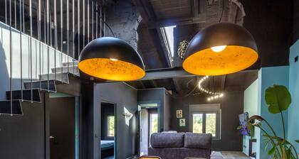 Black House - Singular industrial-style house