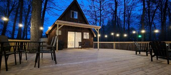 Cozy A-Frame Near Cave Run Lake - Private, Firepit, Deck, Sleeps 6
