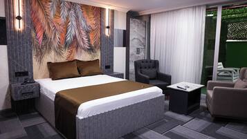 Draps italiens Frette, literie de qualité supérieure, minibar