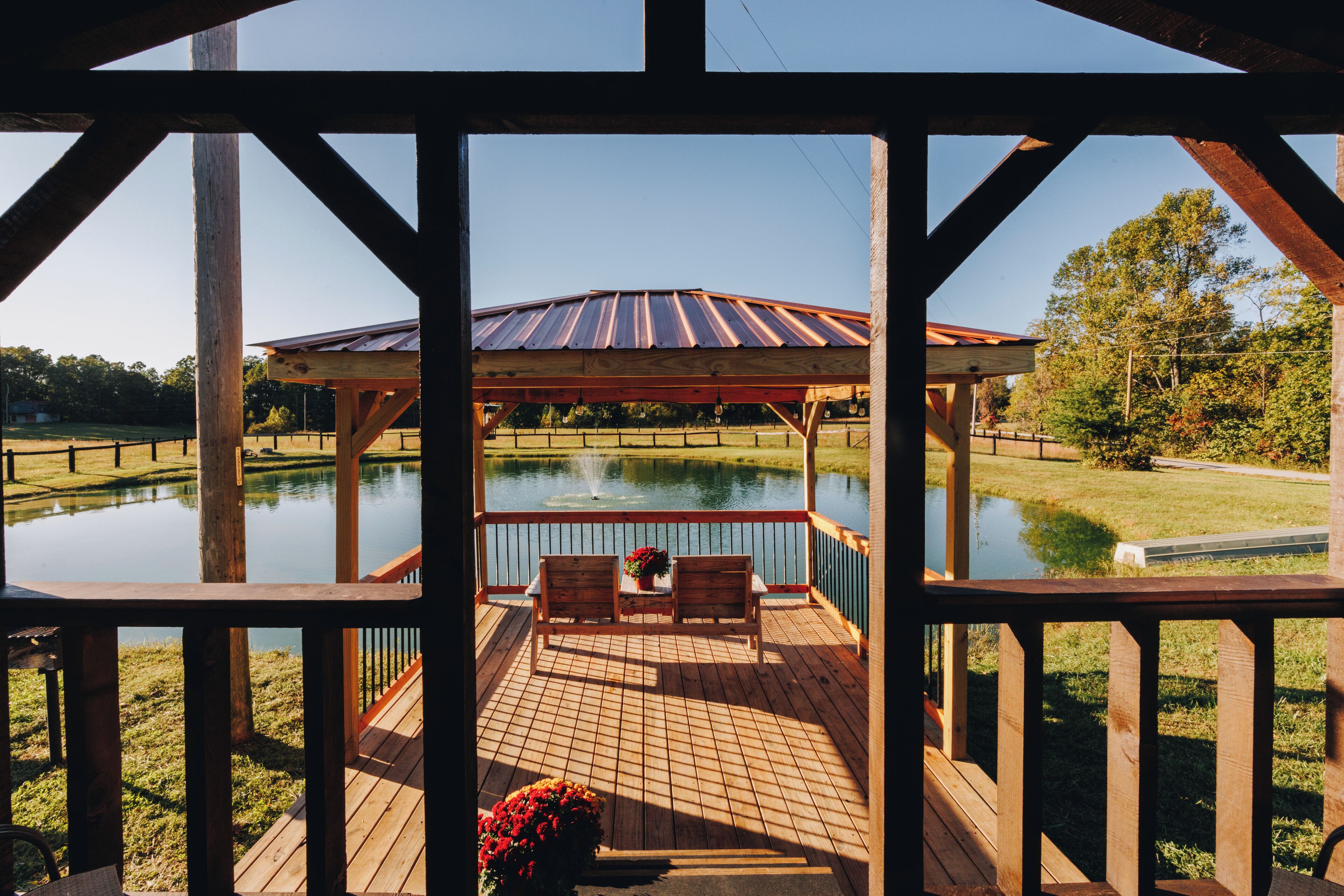 Terrain de l’hébergement 