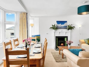 Dining - Keld Apartment in Porlock, Exmoor (Porlock)