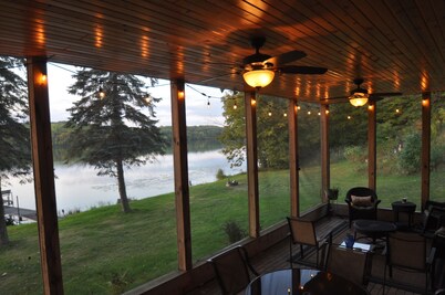 Cuyuna Lake cabin retreat. Fish, hike, bike trails, star gazing, mins to town. 