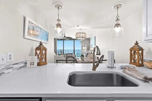 Interior - Seventh-Floor Beachfront Retreat with 180-Degree Gulf Views (Santa Rosa Beach)