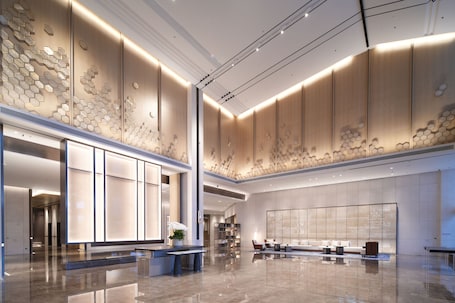 Lobby. Shaoxing Marriott Hotel Shangyu