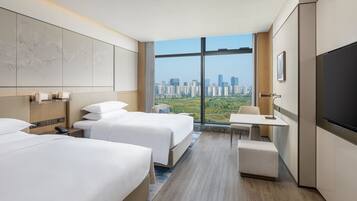 1 Schlafzimmer, hochwertige Bettwaren, Daunenbettdecken, Zimmersafe