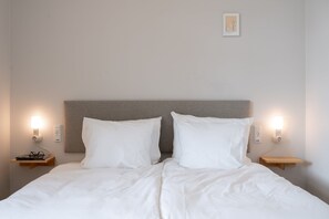 1 soverom, strykejern/-brett, reiseseng for barn og wi-fi