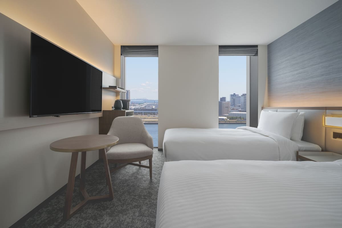 Chambre Standard avec lits jumeaux | Vue de la chambre