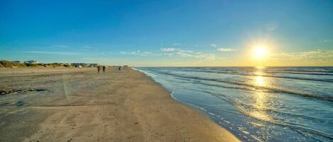 Accommodatie ligt op het strand
